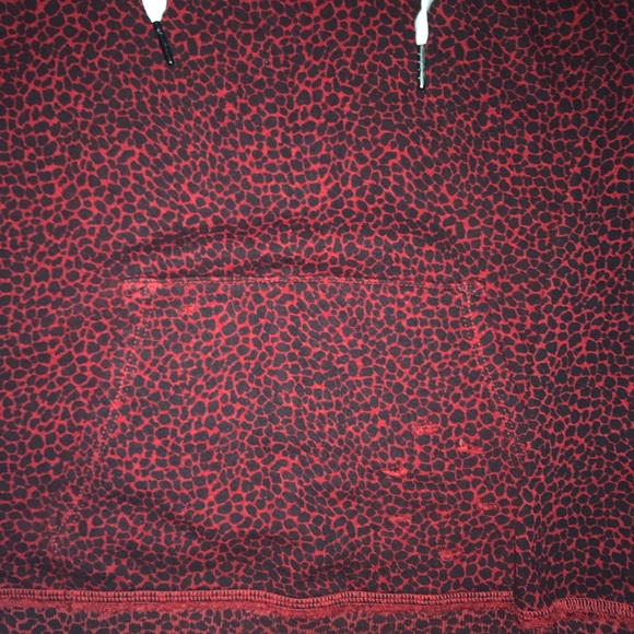 NWT n:Philanthropy Distressed Cheetah Print Hoodie - Picture 7 of 8
